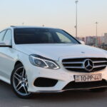 rent a cars baku Mercedes Benz E klass 2014 model scaled